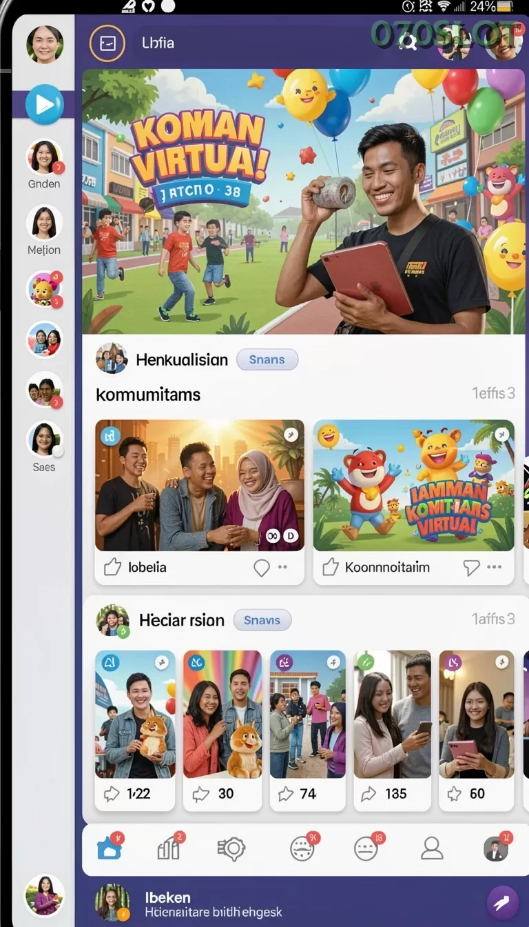 Cuplikan layar SVIPWINS — menu navigasi